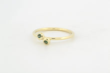 Afbeelding in Gallery-weergave laden, Ring met toermalijn, geelgoud