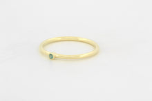 Afbeelding in Gallery-weergave laden, Ring met groene toermalijn, geelgoud