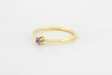 Afbeelding in Gallery-weergave laden, Ring met zespoot en tanzaniet, geelgoud