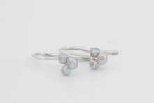 Afbeelding in Gallery-weergave laden, Oorhangers IJskristal, zilver