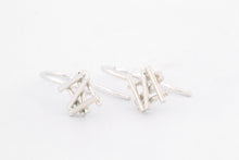 Afbeelding in Gallery-weergave laden, Oorhangers Mikado, zilver