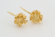 Afbeelding in Gallery-weergave laden, Oorhangers Mini Dot, geelgoud