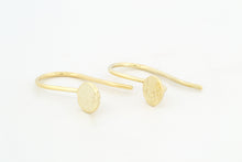 Afbeelding in Gallery-weergave laden, Oorhangers Maan, geelgoud