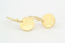 Afbeelding in Gallery-weergave laden, Oorhangers Maan, geelgoud