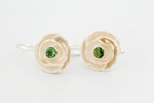 Afbeelding in Gallery-weergave laden, Oorhangers Roosjes XL, zilver