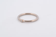 Afbeelding in Gallery-weergave laden, Ring met diamant, witgoud