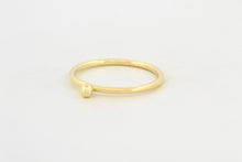 Afbeelding in Gallery-weergave laden, Ring met gouden bolletje, geelgoud
