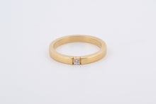 Afbeelding in Gallery-weergave laden, Ring met diamant, geelgoud
