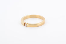 Afbeelding in Gallery-weergave laden, Ring met diamant, geelgoud
